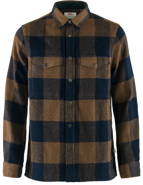Fjallraven Canada Shirt W, kolor: 230-555 - Chestnut-Dark Navy