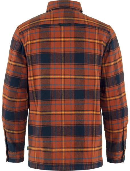 Fjallraven Ovik Lite Padded Shirt, kolor: 215-555 - Autumn Leaf-Dark Navy