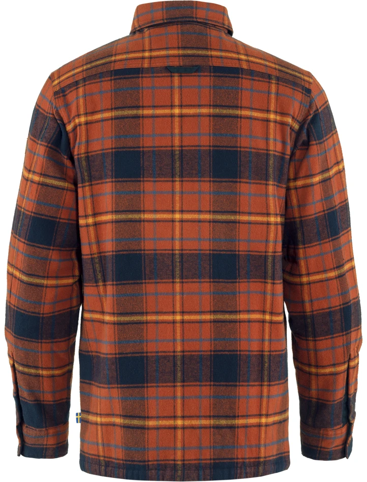 Fjallraven Ovik Lite Padded Shirt, kolor: 215-555 - Autumn Leaf-Dark Navy