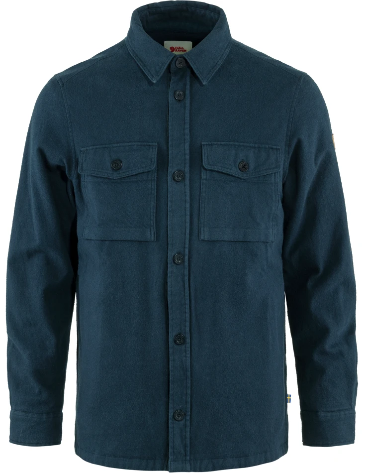 Fjallraven Ovik Lite Padded Shirt, kolor: 555-555 - Dark Navy-Dark Navy