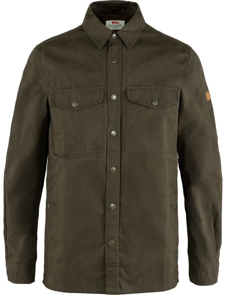 Fjallraven Singi Overshirt, kolor: 633 - Dark Olive, 1