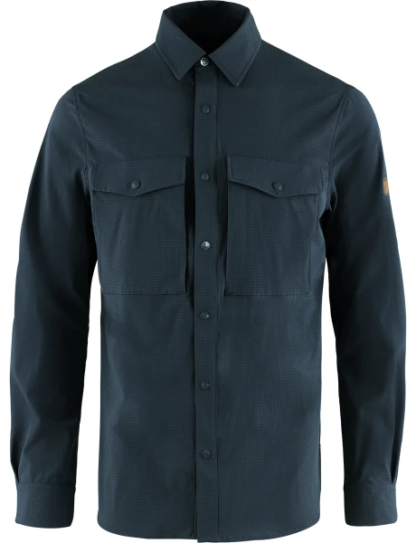 Fjallraven Abisko Trekking Shirt, kolor: 555 - Dark Navy