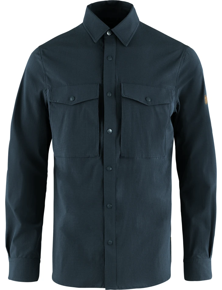 Fjallraven Abisko Trekking Shirt, kolor: 555 - Dark Navy
