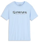 Shroud Fill Logo T-Shirt, kolor: 434 - Sky Blue - 1