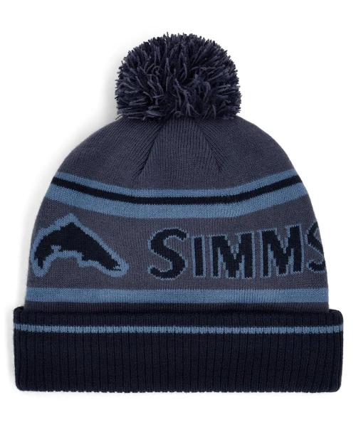 Tip-Up Pom Beanie, kolor: 1163 - Huckleberry 1
