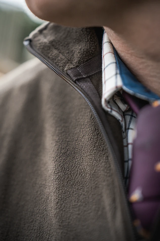 Seeland Benjamin Half Zip, kolor: Dark Brown