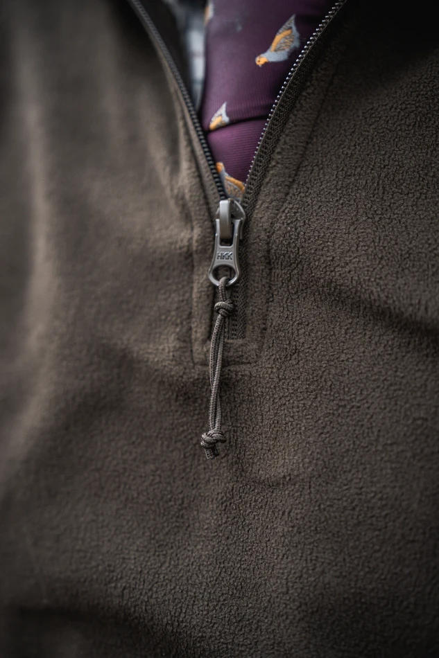 Seeland Benjamin Half Zip, kolor: Dark Brown