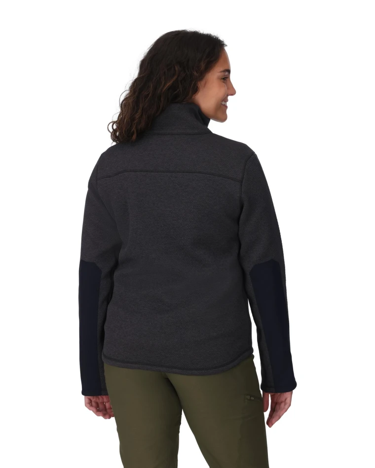 Wms Harbor Fleece, kolor: 010 - Black Heather