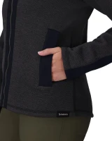 Wms Harbor Fleece, kolor: 010 - Black Heather