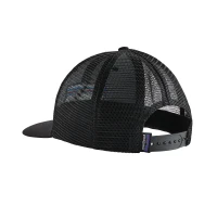 Patagonia P-6 Logo Trucker Hat, kolor: BLK - Black - 4