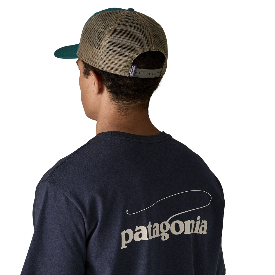 P-6 Logo Trucker Hat, kolor: Cascade Green