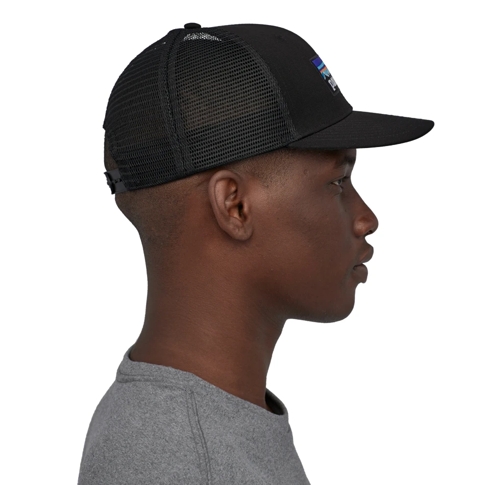 P-6 Logo Trucker Hat, kolor: BLK - Black