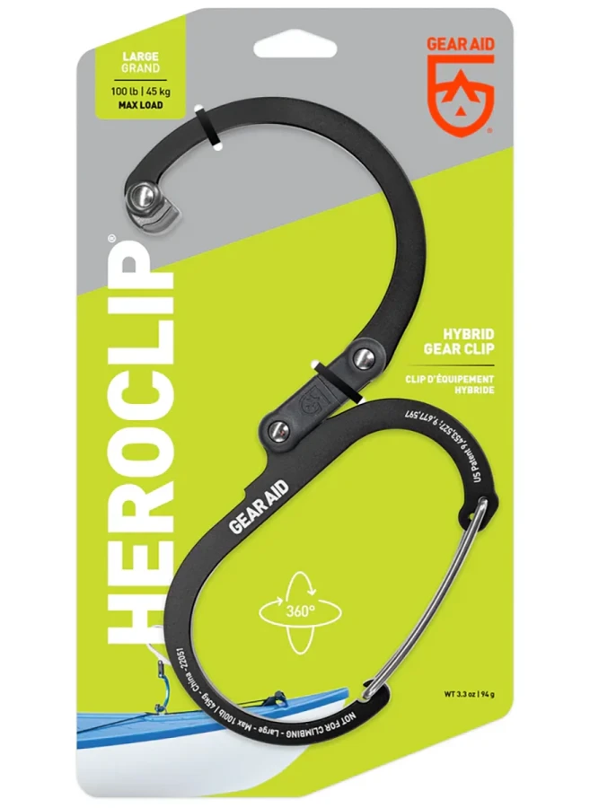 Heroclip Large, kolor: Stealth Black