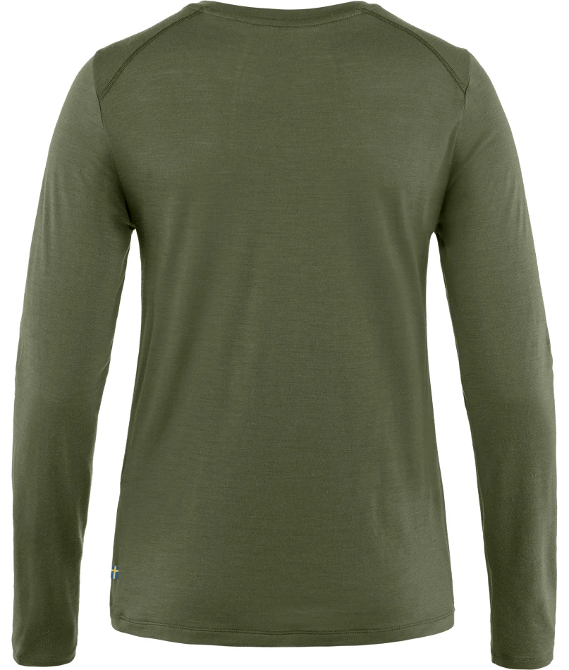 Abisko Wool LS W, kolor: 625 - Laurel Green