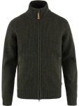 Fjallraven Ovik Zip Cardigan Knit, kolor: 633 - Dark Olive