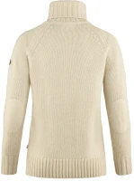 Fjallraven Ovik Cable Knit Roller Neck W, kolor: 113 - Chalk White