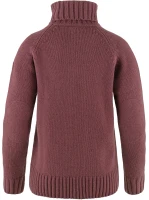 Fjallraven Ovik Cable Knit Roller Neck W, kolor: 410 - Mesa Purple