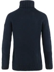 Fjallraven Ovik Cable Knit Roller Neck W, kolor: 555 - Dark Navy