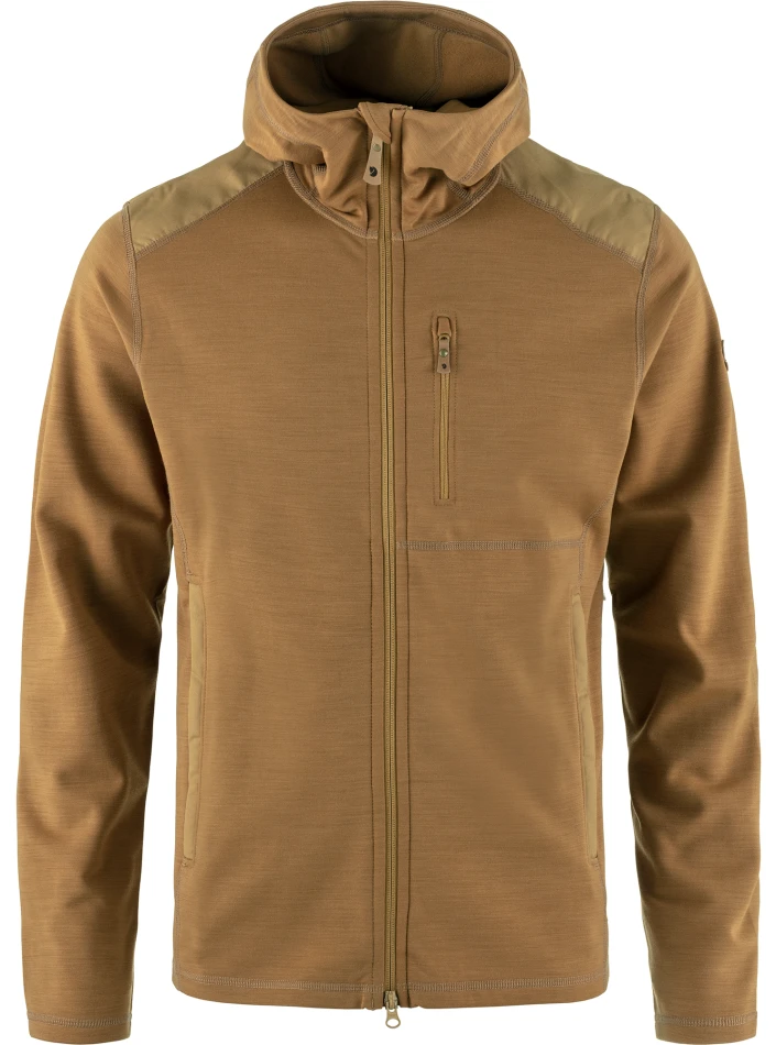 Fjallraven Keb Fleece Hoodie, kolor: 232 - Buckwheat Brown