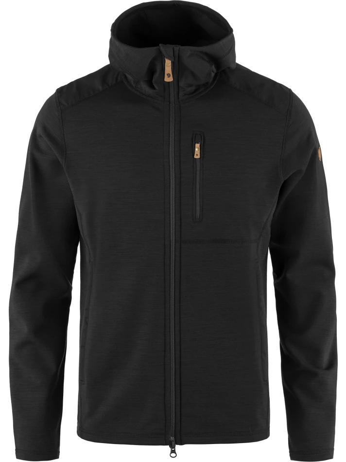 Fjallraven Keb Fleece Hoodie, kolor: 550 - Black