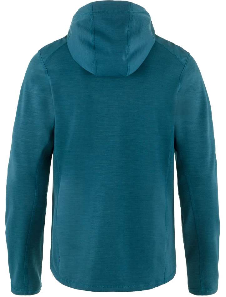Fjallraven Keb Fleece Hoodie, kolor: 574 - Deep Sea