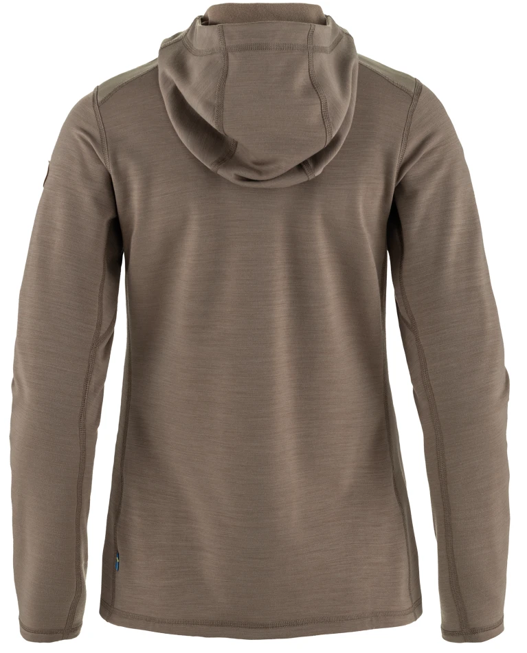 Fjallraven Keb Fleece Hoodie W, kolor: 244 - Suede Brown