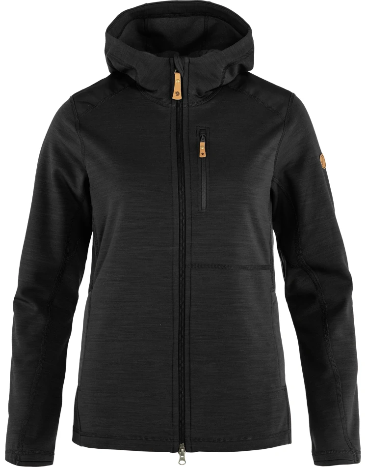 Fjallraven Keb Fleece Hoodie W, kolor: 550 - Black