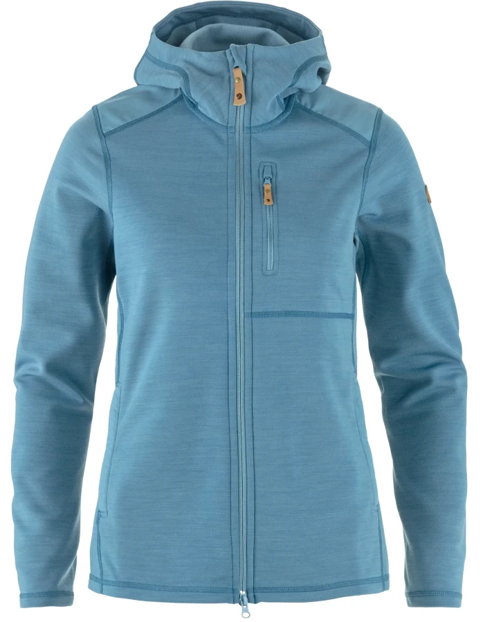 Fjallraven Keb Fleece Hoodie W, kolor: 543 - Dawn Blue