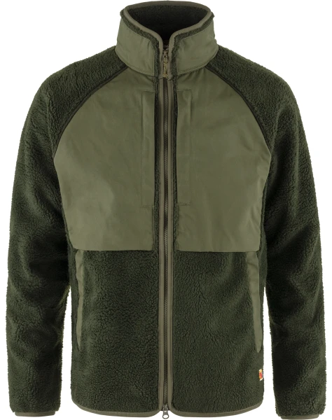 Fjallraven Vardag Pile Jacket, kolor: 662-625 - Deep Forest-Laurel Green