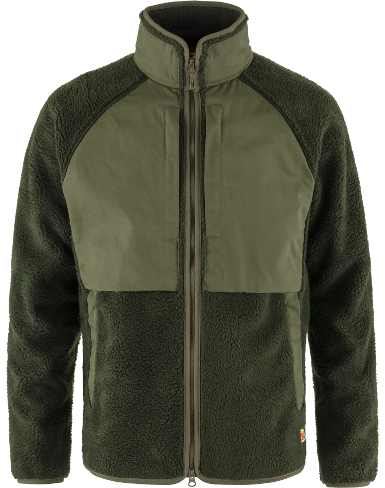 Fjallraven Vardag Pile Jacket, kolor: 662-625 - Deep Forest-Laurel Green