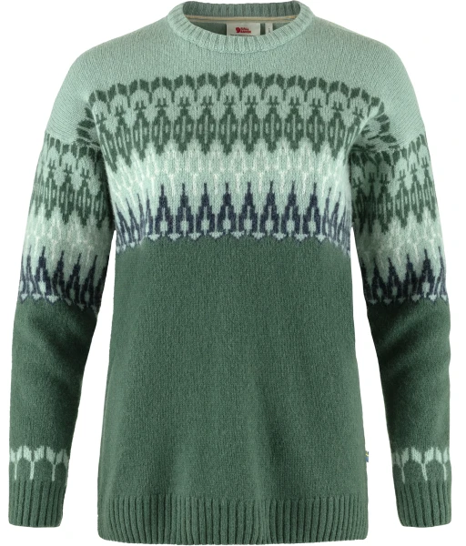 Fjallraven Ovik Path Knit W, kolor: 679-674 - Deep Patina-Misty Green