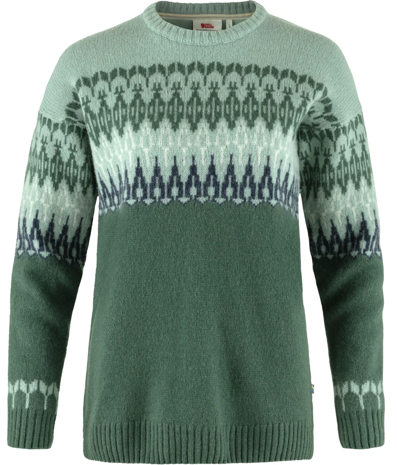 Fjallraven Ovik Path Knit W, kolor: 679-674 - Deep Patina-Misty Green