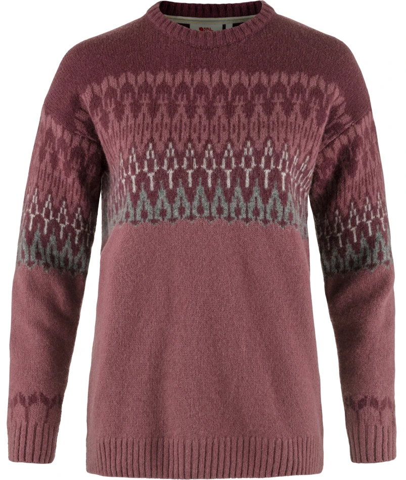 Fjallraven Ovik Path Knit W, kolor: 410-356 - Mesa Purple-Dark Garnet