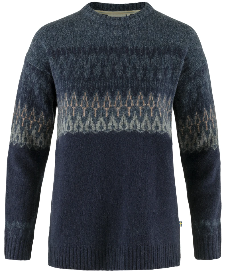 Fjallraven Ovik Path Knit W, kolor: 555-560 - Dark Navy-Navy
