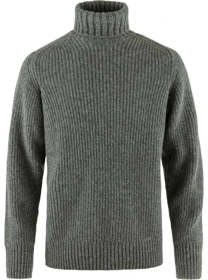 Fjallraven Ovik Roller Neck Sweater, kolor: 020-999 - Grey-Melange