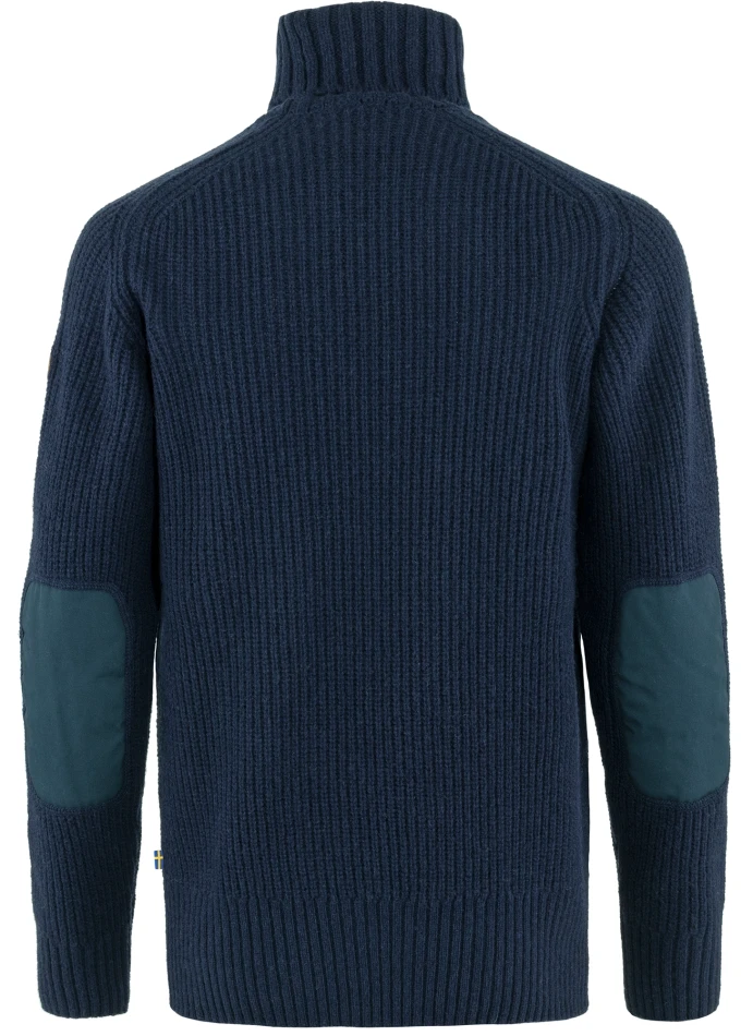 Fjallraven Ovik Roller Neck Sweater, kolor: 555 - Dark Navy