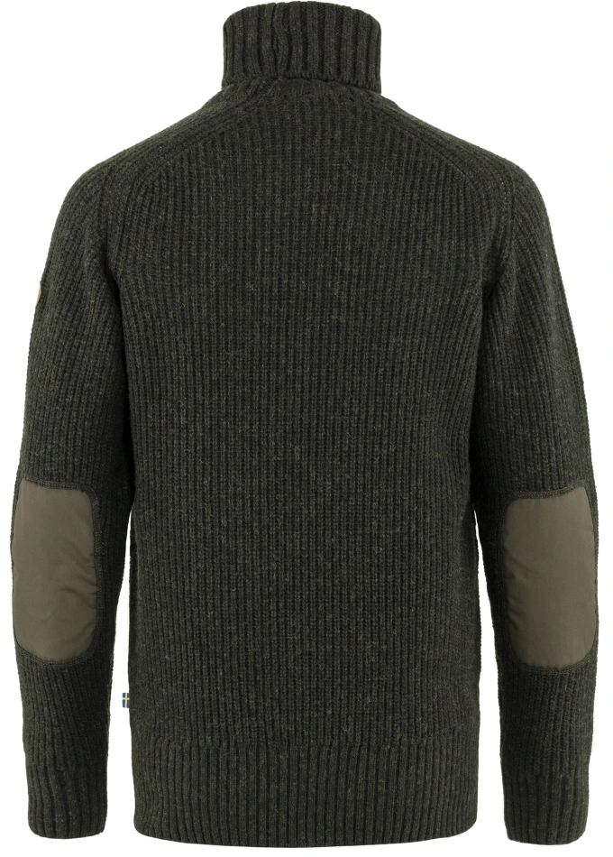 Fjallraven Ovik Roller Neck Sweater, kolor: 633 - Dark Olive