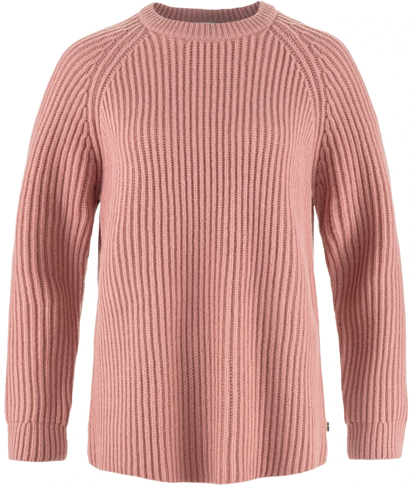 Fjallraven Ovik Rib Sweater W, kolor: 300 - Dusty Rose