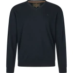 Seeland Pine V-Neck Pullover, kolor: Dark Sapphire