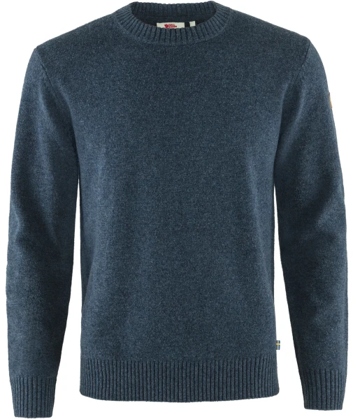 Fjallraven Ovik Round Neck Sweater, kolor: 560 - Navy, 1