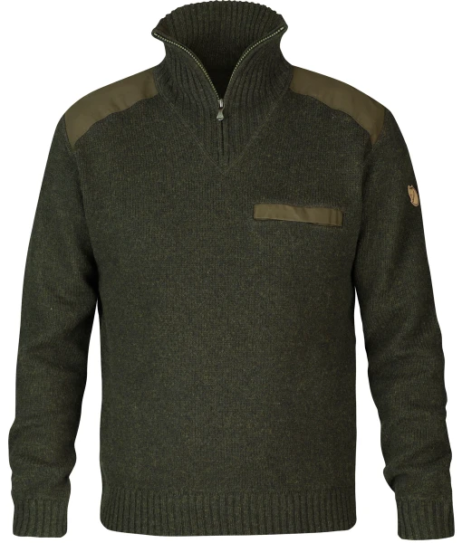 Fjallraven Koster Sweater, kolor: 633 - Dark Olive