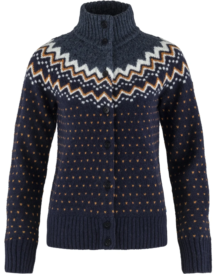 Fjallraven Ovik Knit Cardigan W, kolor: 555 - Dark Navy
