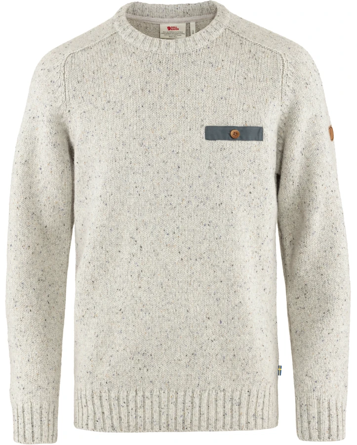 Fjallraven Lada Round-neck Sweater, kolor: 113 - Chalk White