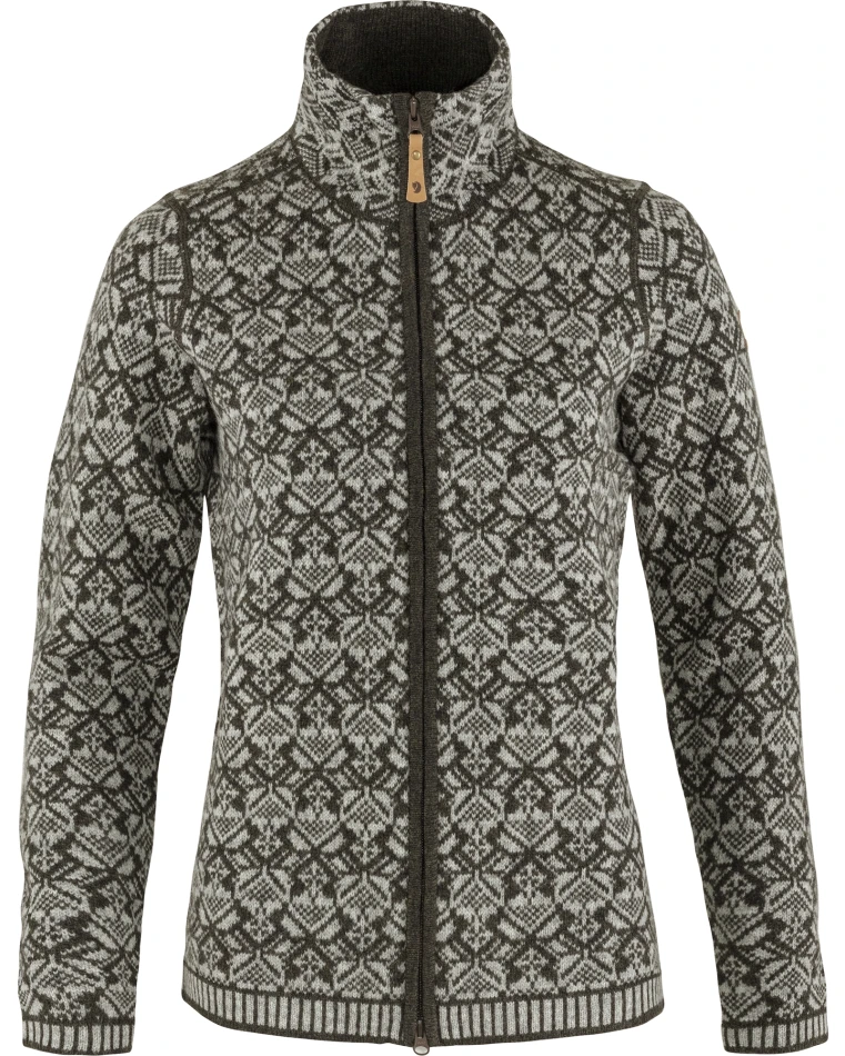 Fjallraven Snow Cardigan W, kolor: 633 - Dark Olive
