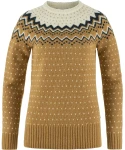 Fjallraven Ovik Knit Sweater W, kolor: 232-113 - Buckwheat Brown-Chalk White