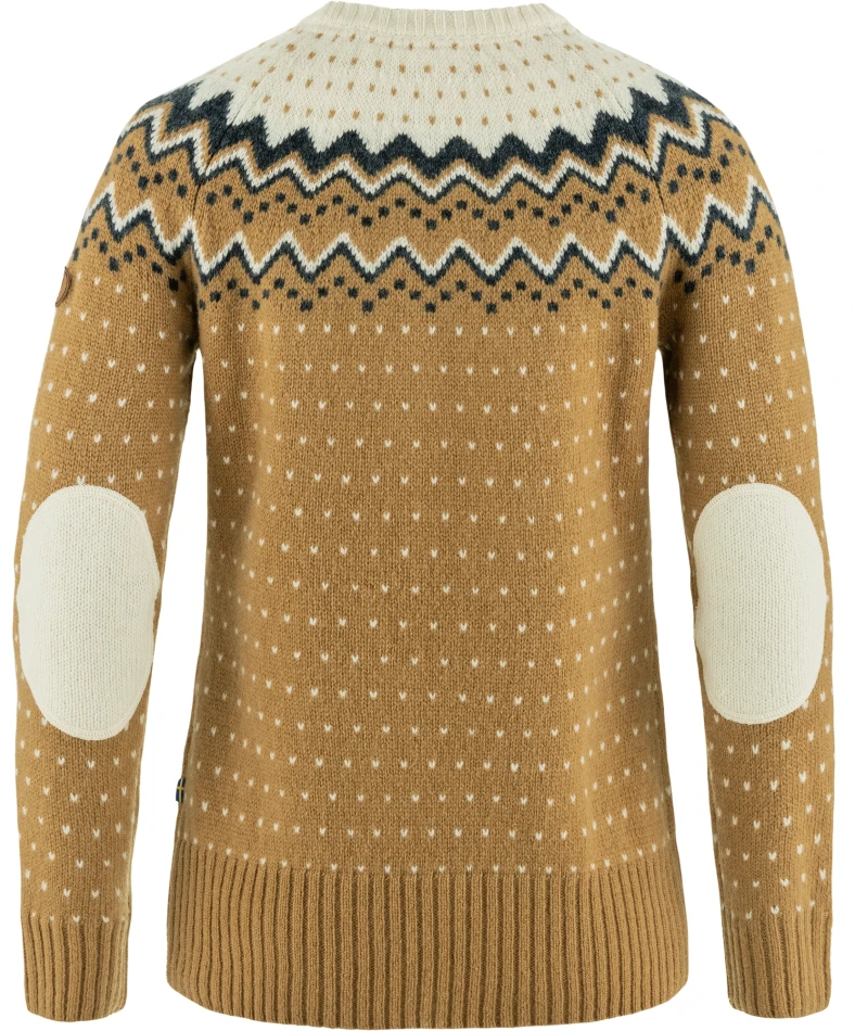 Fjallraven Ovik Knit Sweater W, kolor: 232-113 - Buckwheat Brown-Chalk White