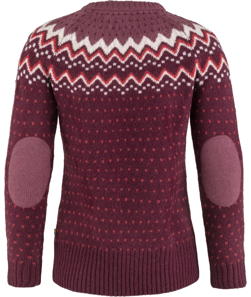 Fjallraven Ovik Knit Sweater W, kolor: 356 - Dark Garnet