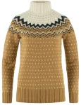 Fjallraven Ovik Knit Roller Neck W, kolor: 232-113 - Buckwheat Brown-Chalk White