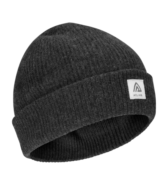 Aclima ReBorn Felted Beanie, kolor: 276 - Dark Grey Melange