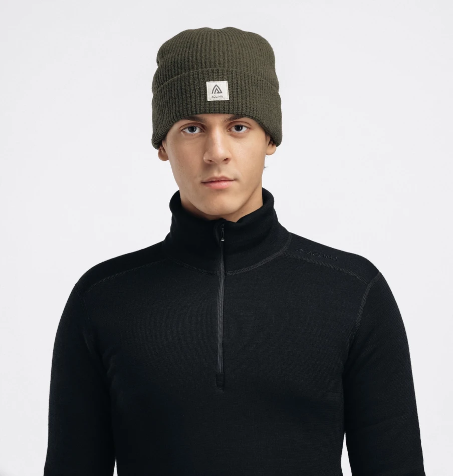 Aclima ReBorn Felted Beanie, kolor: 454 - Forest Melange